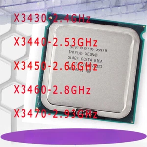Compatible Intel Xeon X3440 X3450 X3470 X3480 LGA 1156 Socket H CPU Processor - Picture 1 of 26