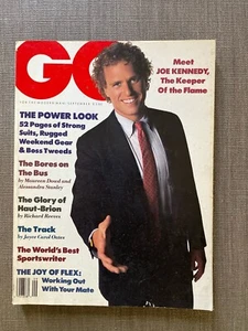 September 1988 GQ Magazine mit Joe Kennedy auf dem Cover - Bild 1 von 5