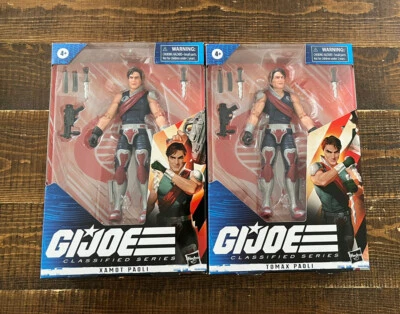 Tomax Paoli & Xamot Paoli Crimson Guard Commanders GI JOE Classified Hasbro 2022 Foto 1 de 4