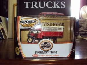 MATCHBOX FODEN STEAM WAGON 50TH ANNIVERSARY LTD ED + VINTAGE CLASSIC TRUCK BOOK - Picture 1 of 7