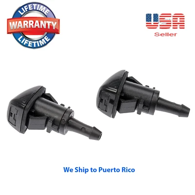 Set 2 Windshield Washer Nozzle Front Fits: Chrysler 300 Dodge Ram 1500 2500 3500 - Image 1 of 4