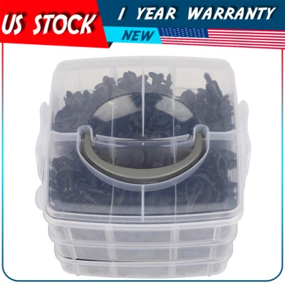 Kits de carrocería de coche 635 piezas retenedor de coche clips de plástico sujetadores 16 tamaños más populares Foto 1 de 4