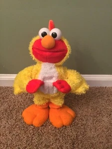 Vintage 2001 Fisher Price Sesame Street Chicken Dance Elmo Sings & Dances Works - Picture 1 of 6