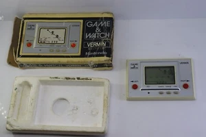 Nintendo Game & Watch Silver Series Vermin MT-03 Made in Japan Guter Zustand - Bild 1 von 19