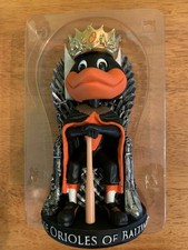 Baltimore Orioles 2019 "Orioles BIRD" mascot GAME OF THRONES GOT BOBBLEHEAD NIB