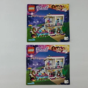 Lego Friends 41135 Livi's Pop Star House Instruction Book 2 & 3 Manual Kids Toys - Picture 1 of 7