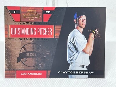 Clayton Kershaw 2011 Playoff Contenders Award Winners #17 - Image 1 of 2