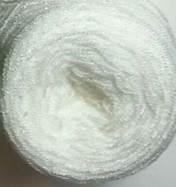 Hilo de encaje de cristal. 51 Colores, Acrílico/Rayón 3.5oz.900 yardas cada uno.1 Juego 2 Bolas Foto 1 de 4