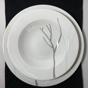 Vajilla de porcelana LENOX ""Park City"" 3 piezas plato de cena plato de ensalada plato y tazón - Imagen 1 de 15