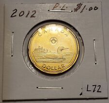 2012 CANADA PL  One Dollar PROOF LIKE UNC L72