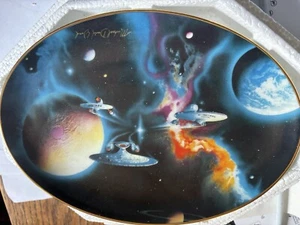 hamilton collection star trek plates - Picture 1 of 5