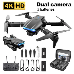 Drones Quadcopter 5G 4K GPS Drone x Pro with HD Dual Camera WiFi FPV Foldable RC - Picture 1 of 11