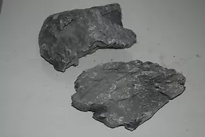 Rocas de pilar gris natural para acuario 2 piezas adecuadas para todos los acuarios GPB6C - Imagen 1 de 3