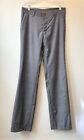 Vivienne Westwood Man Gray Pin Striped Tailored Straight Leg Trousers 33" Waist