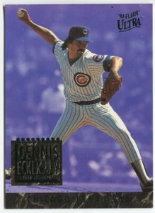 1993 Fleer Ultra Highlights Insert #7 Dennis Eckersley Chicago Cubs (1984-1986) - Bild 1 von 2