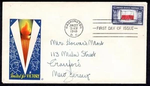 #921 Poland Overrun Country Commem June 22 1943 Wash DC NIM Minkus - Picture 1 of 1