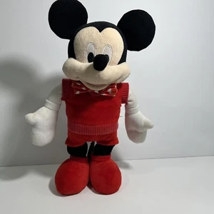 Giocattolo Topolino Danzante - A Batteria - Funzionante - TESTATO - Cravatta Arco Cuore Rosso - Foto 1 di 3