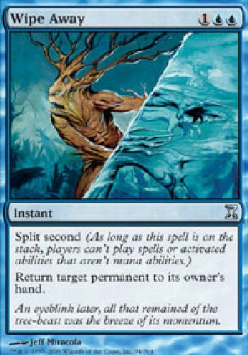 WIPE AWAY Time Spiral MTG Magic the Gathering Cards DJMagic - Image 1 of 1