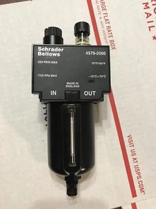SCHRADER BELLOWS 4579-2000 Pneumatic Line Lubricator #B-4A - Picture 1 of 6