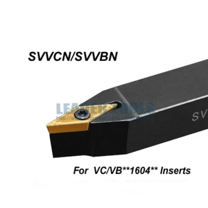 Soporte para herramientas de torneado de torno externo SVVCN2020K16 20×125 mm + VCMT160404 VCMT331 - Imagen 1 de 9