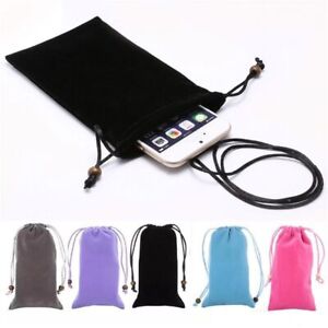 Sleeve Cotton for Mobile Phone Neck Strap Bag Funda Case Pouch Container