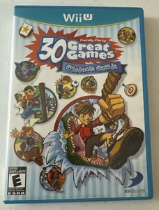 Family Party 30 Great Games Obstacles Arcade Nintendo Wii U with Manual - Picture 1 of 4