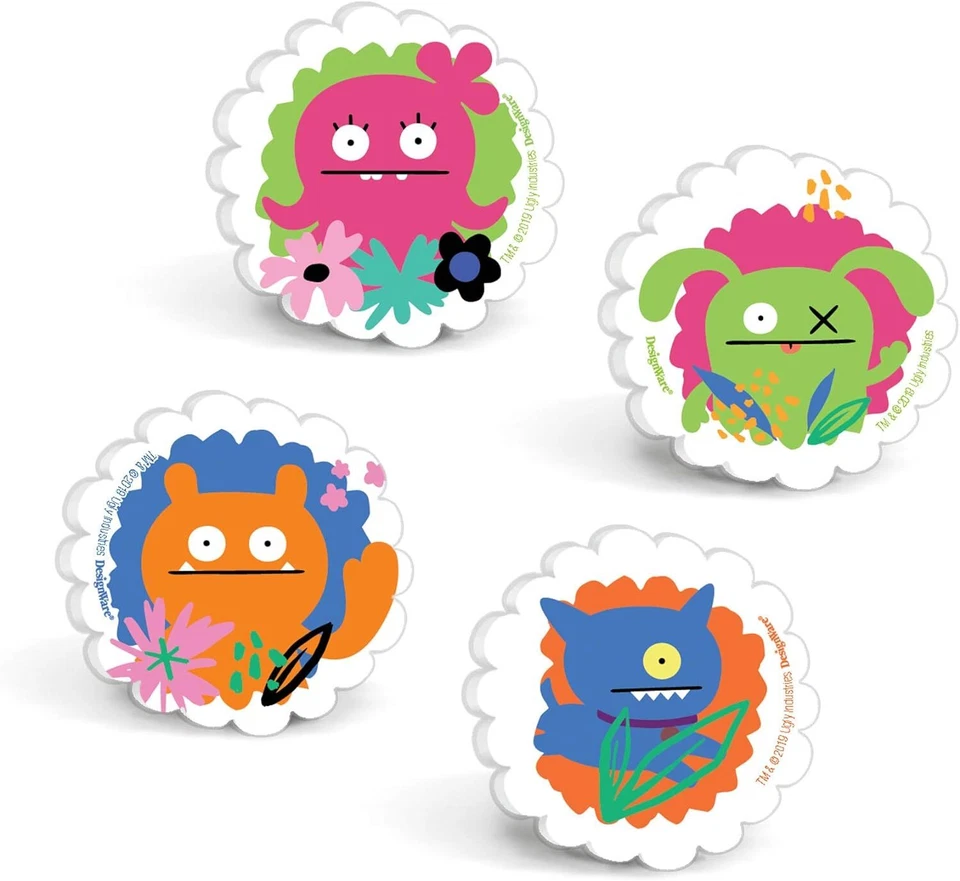 UglyDolls Película Muñecas Feas Juguete Niños Fiesta de Cumpleaños Favor Gomas de Borrar Foto 1 de 1