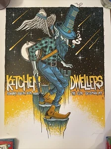 Kitchen Dwellers Gig Poster 18’x24’/ # 75/ Original/. Ear Mint Condition - Picture 1 of 2