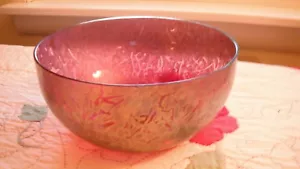 Beautiful Royal Brierley Studio Art Iridescent Glass Bowl - Picture 1 of 9