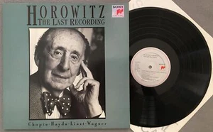 O504 Horowitz The Last Recording Chopin Haydn Liszt Wagner Sony S 45818 Digital - Picture 1 of 4