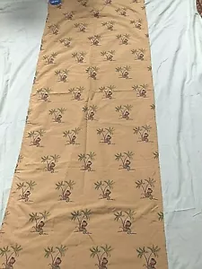 Palme tropicali scimmia pannello singolo personalizzato 25"x73,5" ORLO FONDO GREZZO - Foto 1 di 11