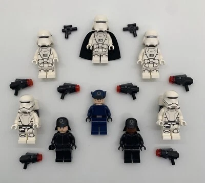 LEGO Star Wars First Order Captain Officer Stormtrooper Minifigure Lot Excellent - Image 1 of 2