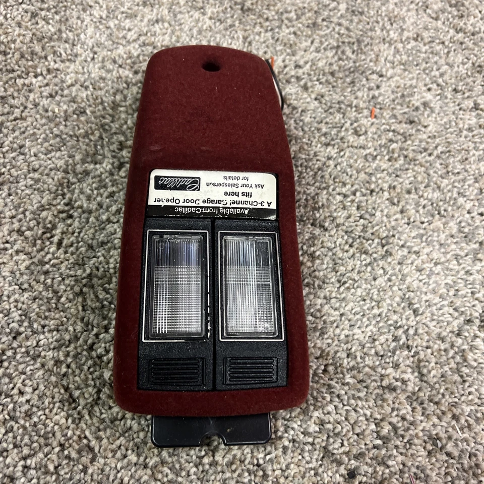 Cadillac Deville Fleetwood Seville 1985-1993 conjunto de luces de mapa domo delantero OEM Foto 1 de 4