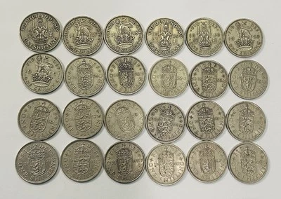 24 chelines ingleses y escoceses diferentes de Gran Bretaña incluyendo 1961 escocés Foto 1 de 3