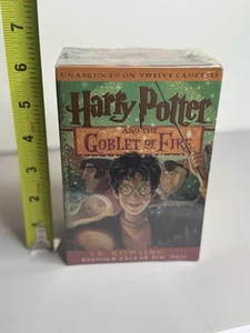 Harry Potter And The Goblet Of Fire - Unabridged On 12 Cassettes - SEALED - Picture 1 of 7