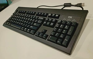 New Wyse 901716-06L, KU-8933 Standard 104-Key Wired USB Keyboard with PS/2 Port - Picture 1 of 4