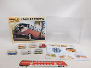 Brekina H0 1:87 90241 Confezione Anniversario 50 Anni Vw-Transporter Mint + Box - Foto 1 di 5