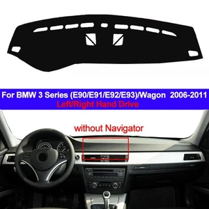 Car Dash Mat Dashboard Cover Carpet Cape For BMW 3 Series E90 2006 - 2011 NO NAV - Picture 1 of 10