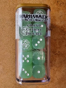 Warhammer El Viejo Mundo - Juego de Dados Grand Cathay - Totalmente Nuevo - Imagen 1 de 1