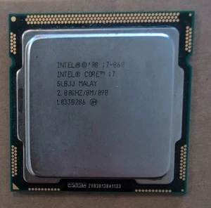 Intel i7-860 Core i7 Quad Core, Desktop CPU - Picture 1 of 1