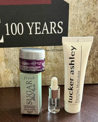 Lot of 4 Nordstrom Samples Tucker Ashley Cream, Fresh, Kiehl's & Bioeffect Serum - Image 1 of 2
