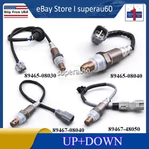 NEW 4pcs Up+Downstream Oxygen O2 Sensor Fit 2004 2005 2006 Toyota Sienna 3.3L V6 - Foto 1 di 11