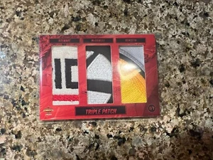 Presidents Choice Stewart McDowell Kenseth Triple Used Suit Patch Card 1/1 Red - Picture 1 of 2