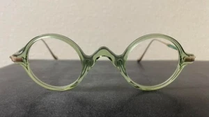 MATSUDA MORGENTHAL FREDERICS Lifesaver Green Crystal Eyeglasses Japan - Picture 1 of 6