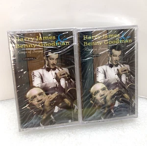 Harry James & Benny Goodman, Kings of Swing Vol. 1 & 2 (Cassette, Sony 1999) NEW - Picture 1 of 2