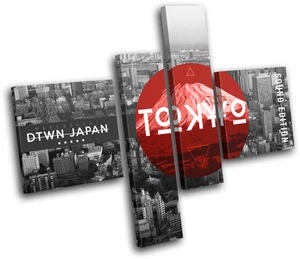 Tokyo Japan Typography City MULTI LONA pared arte Foto impresion - Imagen 1 de 1