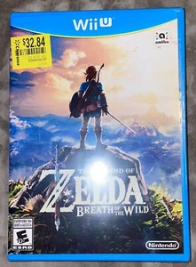 NEW! Nintendo Wii U The Legend of Zelda: Breath of the Wild (2017) CLEAN SEAL! - Picture 1 of 2