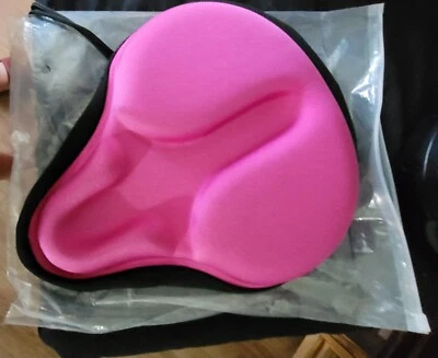 DAWAY Cómoda Cubierta de Asiento de Bicicleta de Ejercicio - C6 Grande Ancho Espuma y Gel Acolchado Foto 1 de 2