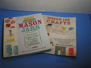 2 Books-Mason Jar Crafts & DIY Mason Jars - Picture 1 of 11