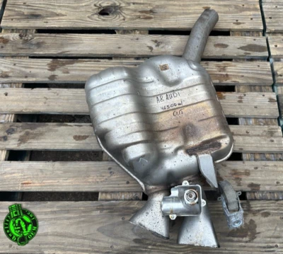 2015-2018 AUDI A8 A8L S8 3.0L 4.0L  REAR LEFT (DRIVER SIDE) EXHAUST MUFFLER 46k - Image 1 of 4